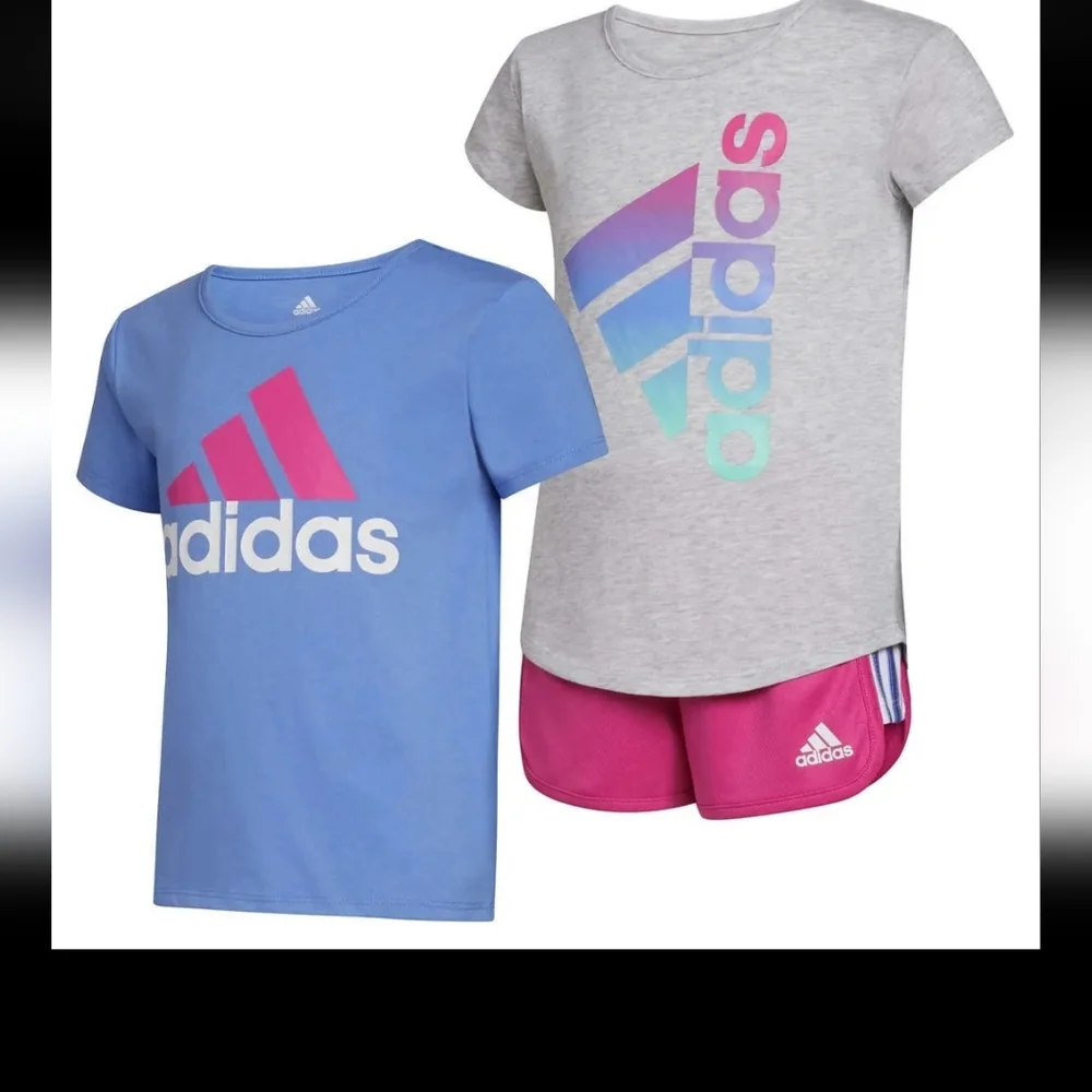 Adidas Girls' 3-Piece Set - Picture 1 of 4